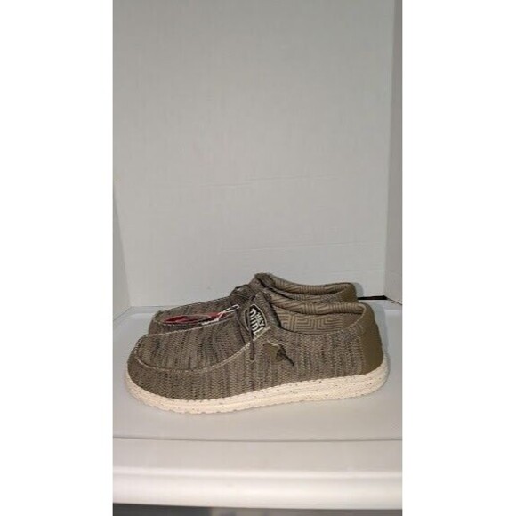 Hey Dude Men's Wally Sox Brown Round Toe Casual Shoe 40019255, size 13 NWT - Picture 6 of 7